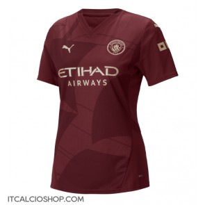 Manchester City Terza Maglia Femmina 2024-25 Manica Corta